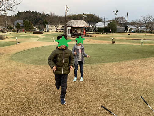 酒々井プレミアムアウトレット パターゴルフ 湯楽の里 双子ちゃん モーネル観察日記